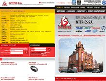 Tablet Screenshot of inter-es.pl